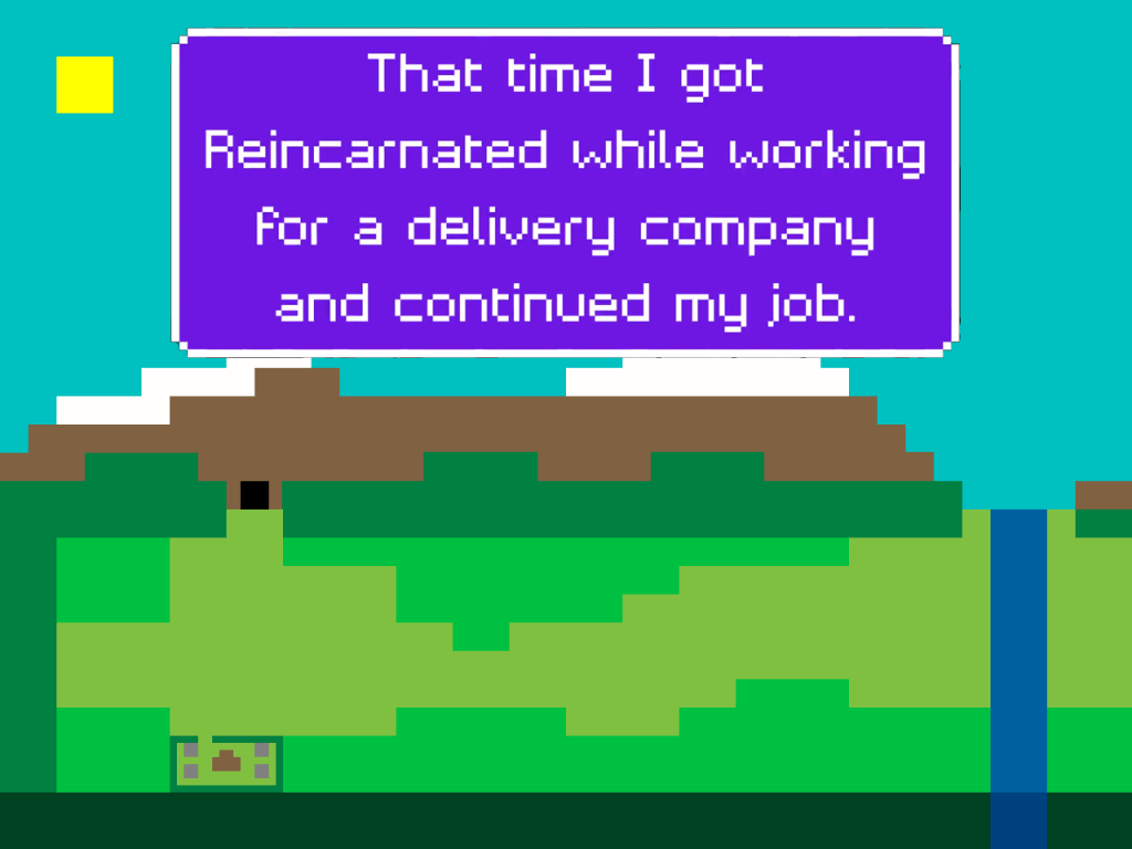 That Time I Got Reincarnated While Working for a Delivery Company and Continued My Job (2021)